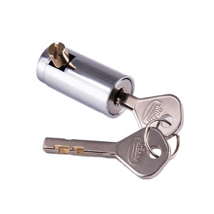 Support de cylindre de serrure de porte RL-1000-27 RL-1001 RL-1000 véritable chromage brillant de qualité supérieure pour les véhicules de distributeurs automatiques - Product Image 2