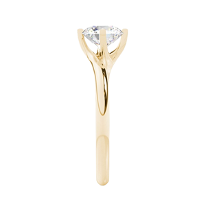 แหวนหมั้นและแหวนแต่งงาน18K สำหรับผู้หญิง1CT เพชรคลัสเตอร์รับใบรับรอง IGI สำหรับงานเลี้ยง - Product Image 3