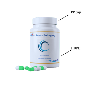 Mejor vendedor HDPE Pill Jar 60ml/120ml/150ml Boca ancha Medicina Embalaje Botella Tapa de plástico PET Vietnam Fabricante al por mayor - Product Image 5