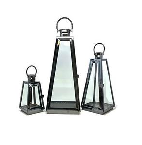 Meilleure vente Design Revêtement en cuivre Métal et verre Bougie Lanterne Hôtel romantique Cadre en métal Bougie lanterne de mariage - Product Image 3