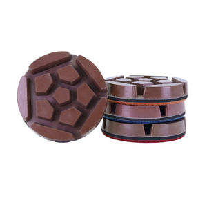 Disque abrasif diamanté PanGu à liant résineux pour béton, utilisation à sec, 3 pouces, pour polissage de sols, compatible avec les meuleuses de sol - Product Image 1