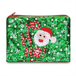 Hot Sell Handmade Purse Beaded <b>Dolly</b> Parton Pouch Multipurpose Cosmetic Organizer Mini Pouch Seed Beaded Easy Storage Coin Purse - Product Image 6