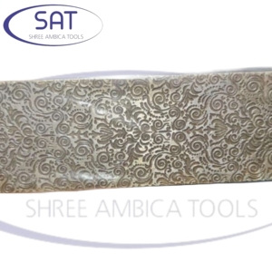 SAT Jewelry Gold Silver Design Roller Plate para máquina de laminación Mill Bangle Ring Chain Multi Design Roller Plate Francia Nueva York - Product Image 1