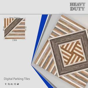 High-Quality Outdoor Porcelain <b>Car</b> Parking Flooring Tile New Designer 400x400mm 16x16 Ceramic 40x40 Floor Design - Product Image 4