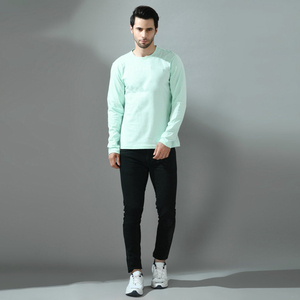 Camiseta de Manga Larga de Punto 100% Algodón para Hombre y Mujer - Cómoda, Informal, Transpirable, de Secado Rápido con Servicio OEM - Product Image 6