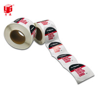 Étiquettes thermiques adhésives rondes en PET argentées imperméables de 1,5 pouce GH-Printing pour étiquettes extensibles élastiques