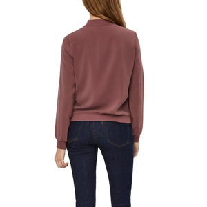 Wholesale Manufacture Women Bomber Jacket 100% Polyester Material Customised Logo Printing All <b>Colours</b> Available - Product Image 3