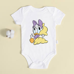 Body de Algodón para Bebé Recién Nacido, Modelo Doble con Diseño de Bebé Donald y Daisy, para Niño y Niña - Product Image 5