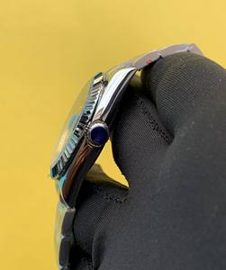 Tendencia Dial negro Acero inoxidable Hecho Mecánico Movimiento automático Reloj de pulsera Moda Ropa de lujo a precio al por mayor - Product Image 5