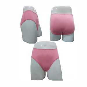 Neueste Design Baumwolle bedruckte Höschen Frauen/Mädchen 32MM INNER ELASTIC Custom Logo Einfarbige Spitze Dekoration Taille Made India