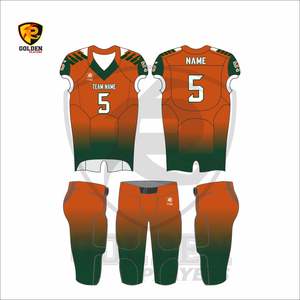 ชุดกีฬาผ้าโพลีเอสเตอร์100% ชุดอเมริกันฟุตบอลชุดยูนิฟอร์มดีไซน์ดั้งเดิมปี2024ใหม่ - Product Image 2