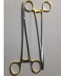 Inserts en carbure de tungstène TC pour instruments chirurgicaux Mayo hegar Porte-aiguilles essentiels 6 "Personnalisation OEM à bas prix - Product Image 2