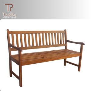 Modern Acacia Solid Wood Durable <b>Bench</b> with Pop up <b>table</b> Outdoor Furniture -Thinh Phu Furniture - Product Image 1
