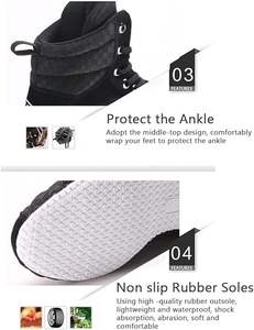 OFFRE SPÉCIALE LOGO PERSONNALISÉ SPORT LUTTE BOXE MMA KABADDI CHAUSSURES D'ARTS martiaux DE HAUTE QUALITÉ CHEVILLE BOTTES HOMMES CHAUSSURES - Product Image 4