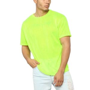 เสื้อยืดโอเวอร์ไซส์ผ้าฝ้ายหนานุ่มสำหรับผู้ชาย ออกแบบเองได้ ลายเรียบ ไหล่ตก ระบายอากาศดี ไซส์ใหญ่ คุณภาพสูง - Product Image 1