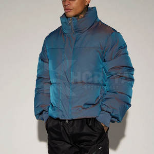 Chaqueta acolchada de invierno para hombre de alta calidad, transpirable y de secado rápido con cuello levantado, estilo callejero al por mayor - Product Image 5