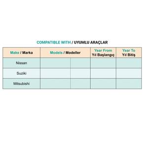 Clips para Maletero y Equipaje para Nissan, Suzuki, Mitsubishi - 50 Piezas - Product Image 5