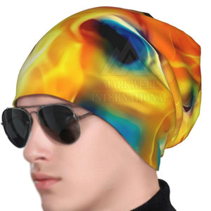 Fabricant d'usine Bonnets jacquard de qualité supérieure Chapeau Nouvelle mode Bonnets jacquard colorés personnalisés - Product Image 2