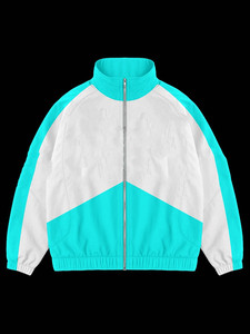 Ensemble deux pièces coupe-vent respirant de grande taille pour hommes vente en gros de survêtements coupe-vent imperméables de haute qualité pour hommes - Product Image 2