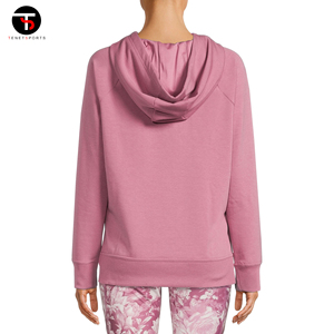 2023 Venta al por mayor personalizado mejor diseño letra impresa suelta mujer Sudadera con capucha de longitud completa mangas completas de alta calidad para la temporada de invierno - Product Image 4