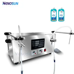 Nenosun Liquid Small Filling Machine Vials Semi Automatic Protein Liquid Lubricating Oil Ampoule Purified