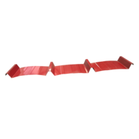 Mesin Roll Forming TR4 Populer di Pasar Peru Mesin Lembaran Atap Trapesium Logam Berkualitas Tinggi