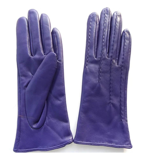 High Quality Men's Winter Leather <b>Touch</b> <b>Screen</b> <b>Gloves</b> Custom OEM Plain Design Casual Style for Outdoor Thermal Quick Dry - Product Image 6