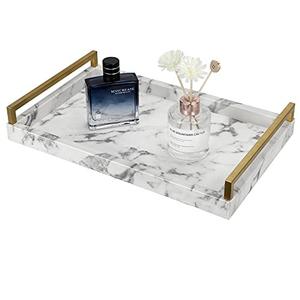 Assiette à dîner pour fête de mariage, plateau de service à café et fruits, plateau en bois de taille personnalisée, plat de service en bois et résine pour mariage - Product Image 4