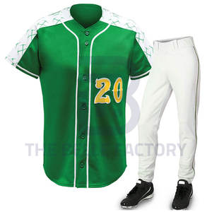 Uniformes de Béisbol Personalizados BELLE FACTORY para Hombres Adultos, 100% Algodón, Transpirables y Cómodos, Conjuntos Deportivos de 220g, Gran Venta - Product Image 1