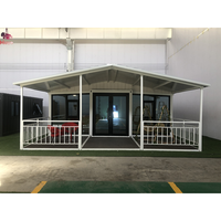 Maison préfabriquée en acier ignifuge auto-extensible de 20 pieds, 2025, pour plusieurs personnes, pour une utilisation en chambre ou en restaurant