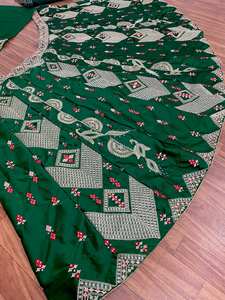 Robe ethnique indienne Faux Georgette Lehenga Choli pour femmes de haute qualité nouveau Style pakistanais traditionnel pour les fêtes de mariage - Product Image 3