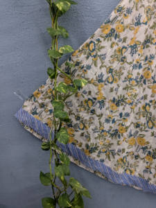 Handmade Indian Block Print Ankle-Length Women's <b>Skirt</b> 100% Organic Cotton <b>Floral</b> Pattern Casual Style 52 Kali <b>Skirt</b> Natural - Product Image 3