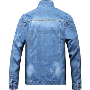 Chaqueta de mezclilla para hombre de diseño personalizado de alta calidad servicios OEM chaqueta de mezclilla de nuevo diseño para hombre - Product Image 2