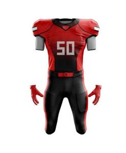 Fabricant d'uniformes de football américain haut de gamme proposant des maillots personnalisés sérigraphiés courts à séchage rapide respirants durables - Product Image 3