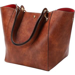 <b>Real</b> Cowhide <b>Leather</b> Women's Elegant Tote <b>Handbag</b> With Spacious Interior Designed For Office Commute And Daily Essentials - Product Image 3