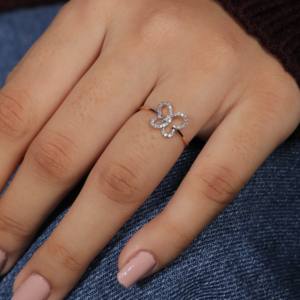 Lab Grown Diamond Eternity Band Anillo de oro de 14 quilates | Anillo de bodas certificado por IGI Joyería fina - Product Image 2