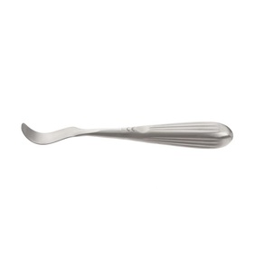 Élévateur périostal orthopédique Crego, incurvé, à bout arrondi, en acier inoxydable, 19,5 cm, instrument de chirurgie générale - Product Image 4