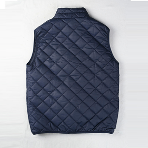 Gilet matelassé à fermeture éclair camouflage unisexe avec logo personnalisé, veste sans manches rembourrée, gilet chauffant, taille plus - Product Image 2