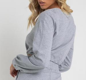 Sudadera con capucha de mujer de manga larga de algodón con logotipo personalizado de alta calidad para ropa de gimnasio Casual Plain Loose fit - Product Image 3