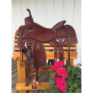 Selle de cheval en cuir de vache, prix de gros, artisanat, écologique, selle de course anglaise, absorbant la transpiration, meilleure qualité - Product Image 6