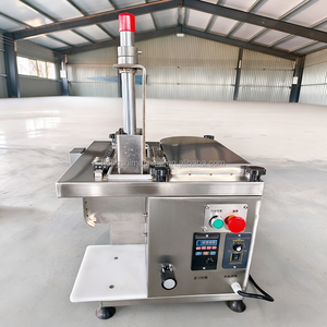 Machine de découpe de viande commerciale automatique en acier inoxydable pour la découpe de viande fraîche, la découpe en bandelettes de bœuf, de <span class=keywords><strong>poulet</strong></span>, usine de transformation de la viande - Product Image 2
