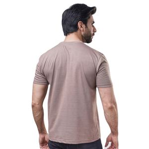 T-shirts en coton pour hommes en gros à la mode T-shirts unis vierges pour l'impression T-shirt décontracté à manches courtes en tissu doux pour hommes - Product Image 3