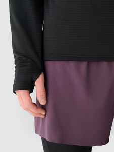 Sweat-shirt de course à pied renforcé de qualité fine avec logo personnalisé pour hommes, coupe sèche, couleur personnalisée pour un style de confort hivernal haut de gamme. - Product Image 5