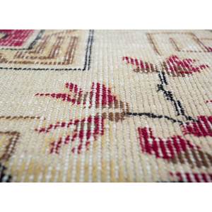 Alfombra de Lana Anudada a Mano Vintage Pae-2925 de Gran Tamaño, Diseño Floral Rojo y Naranja para Sala de Estar, Pasillo, Rectangular, para Adolescentes - Product Image 3