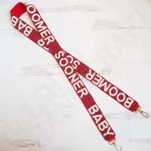 Correa de Lujo para Bolso con Cuentas Bordadas y Diseño Artesanal Colorido, Correa de Moda para Bolso Bordada con Cuentas - Product Image 5