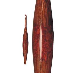 ชุดเข็มโครเชต์ตามหลักสรีรศาสตร์ 7 ชิ้น ทำจากไม้ผสมเรซิ่น ทำด้วยมือสำหรับถักไหมพรม เข็มโครเชต์เรซิ่น - Product Image 1