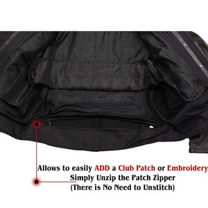 Nouvelle Arrivée 2026 Blouson de Motard en Cuir Haute Qualité pour Hommes Fabriqué au Pakistan en Ligne pour la Vente - Product Image 4