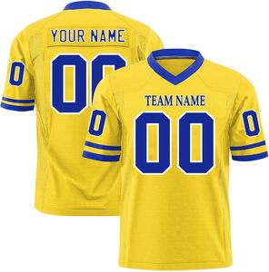 Camisetas de fútbol de malla de poliéster OEM, manga de secado rápido, rayas, logotipo de equipo personalizado, nombre, números, uniforme con estampado de transferencia de calor - Product Image 3