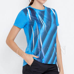 Camisetas estampadas de alta calidad para mujer con decoración bordada de tamaño personalizado Drop Shoulder-Street Wear para invierno - Product Image 2