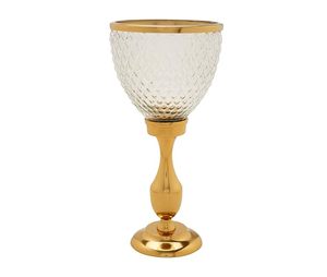 Home Accent Good Sale Candle Stand Table Dinner Decorative Metal <b>Candlestick</b> Holder Gold Plated Metal in <b>Brass</b> Candle Holder - Product Image 2